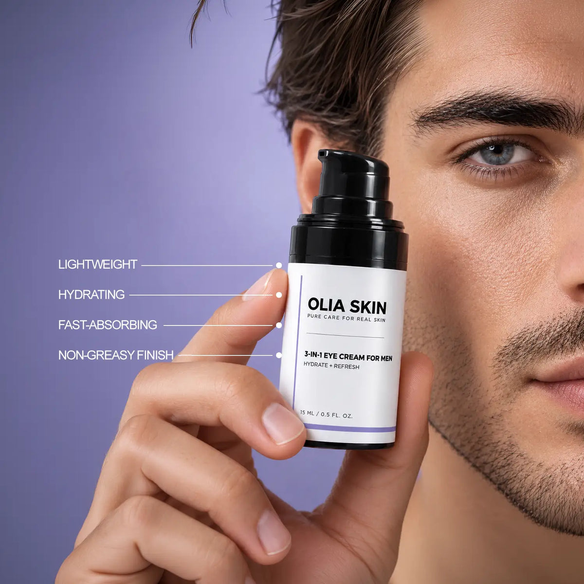 3-in-1 Eye Cream for Men