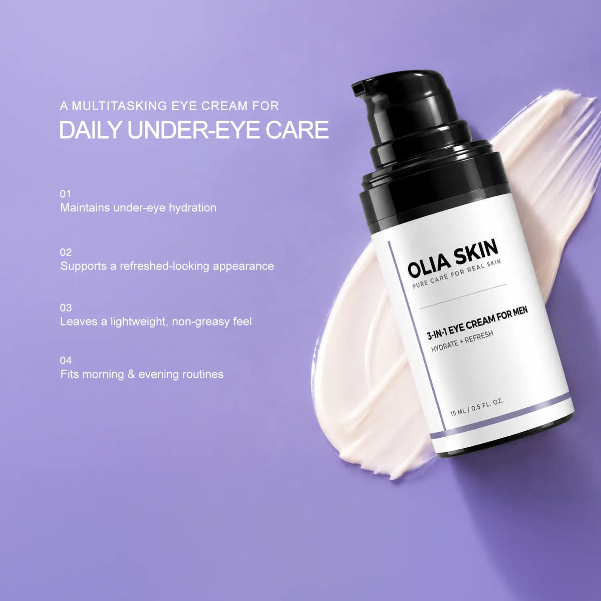 3-in-1 Eye Cream for Men