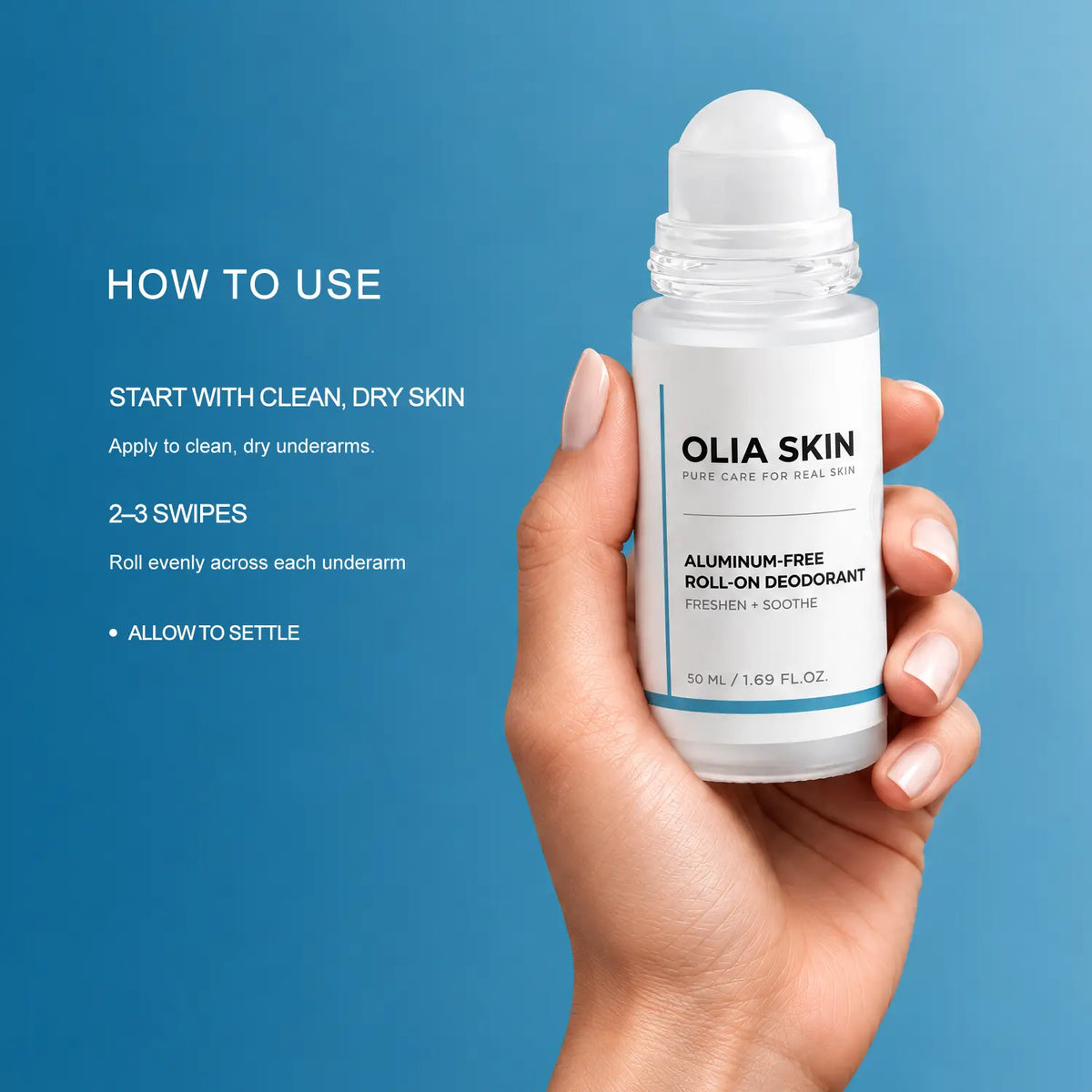 Aluminum-free Roll-on Deodorant