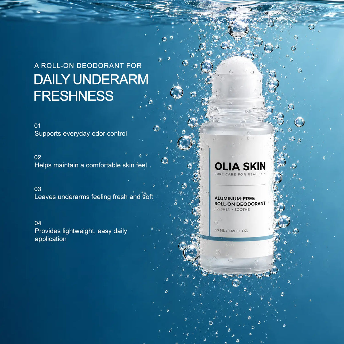 Aluminum-free Roll-on Deodorant