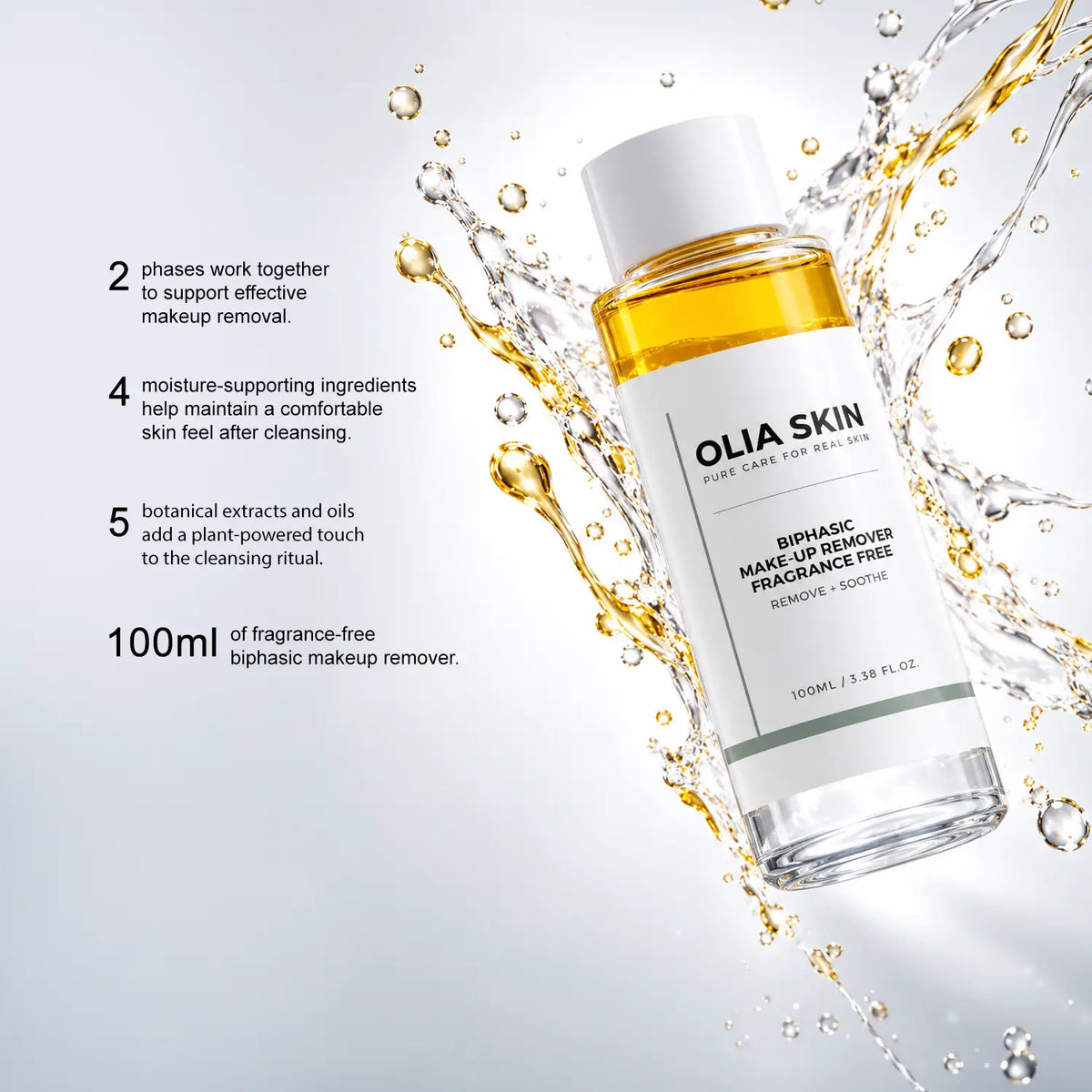 BiPhasic Make-up Remover, Fragrance Free
