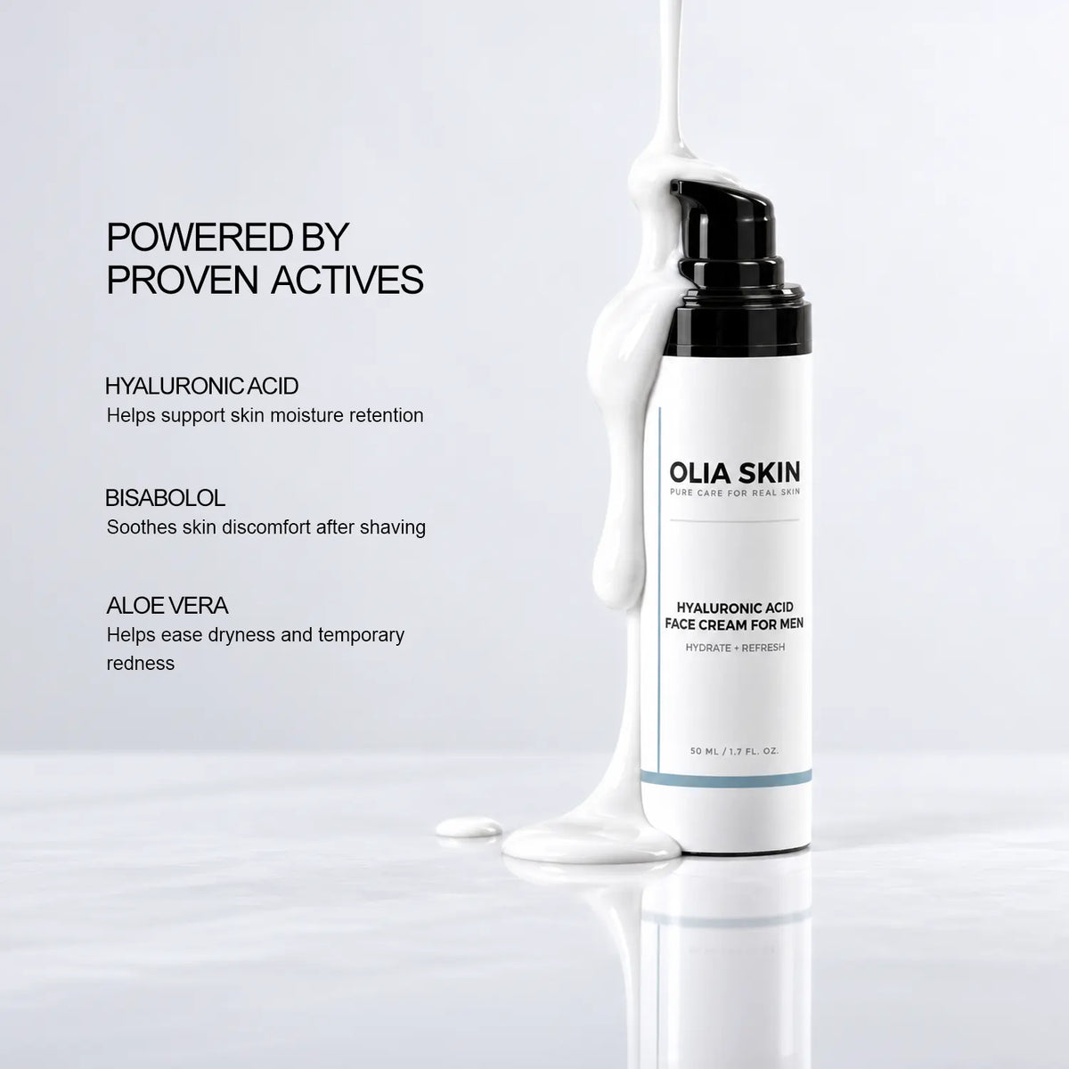 Hyaluronic Acid Face Cream for Men