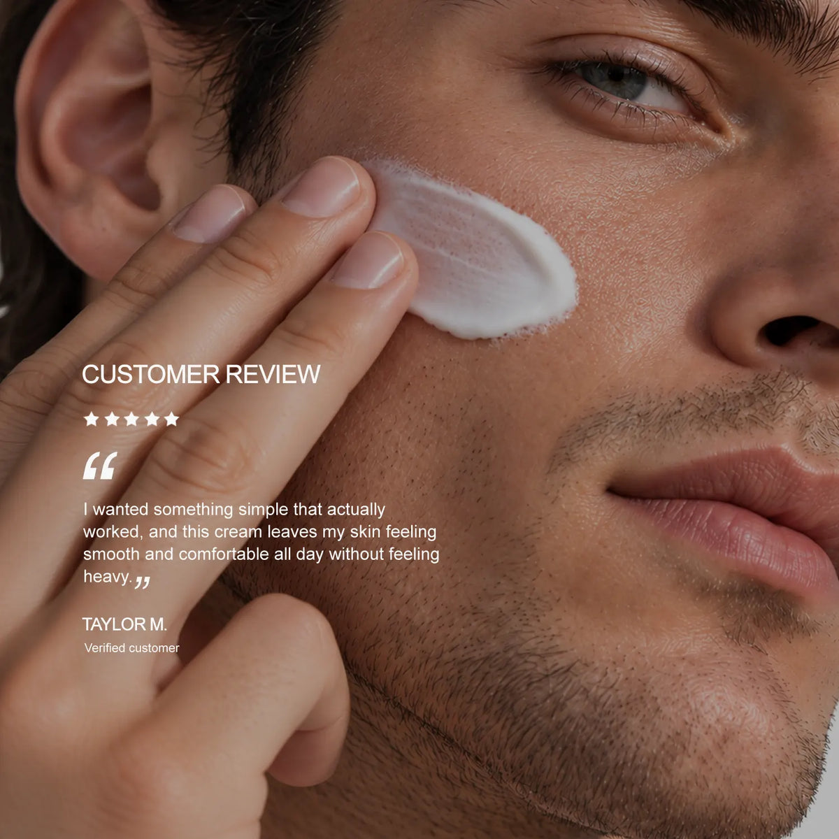 Hyaluronic Acid Face Cream for Men