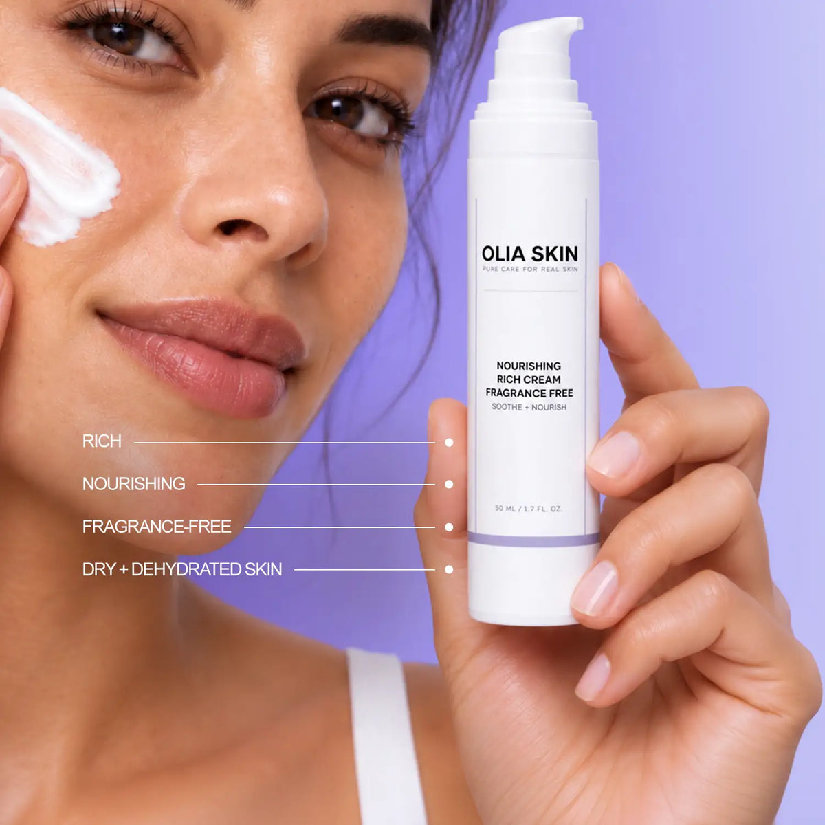 Nourishing Rich Cream, Fragrance Free