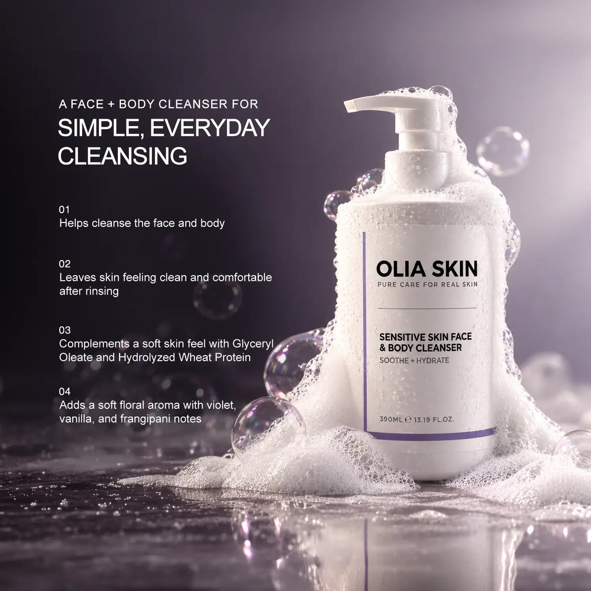 Sensitive Skin Face & Body Cleanser