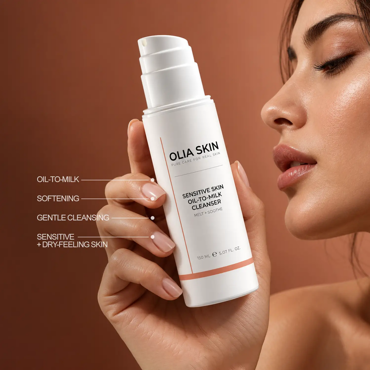 Sensitive Skin Oil-To-Milk Cleanser