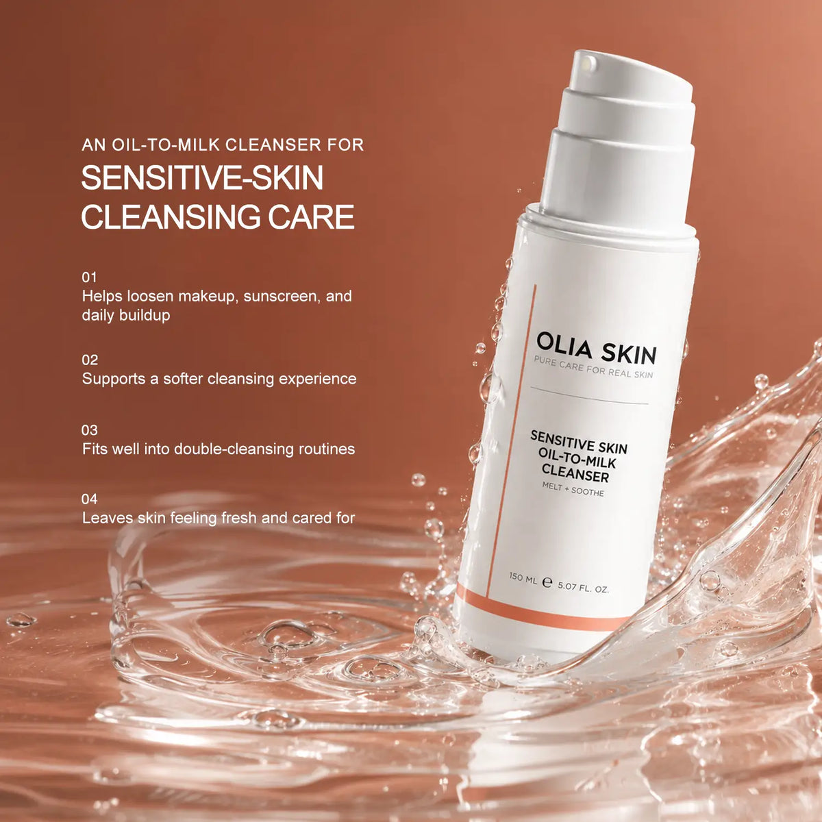 Sensitive Skin Oil-To-Milk Cleanser