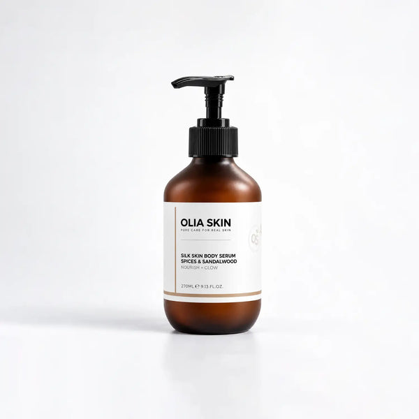 Silk Skin Body Serum, Spices & Sandalwood
