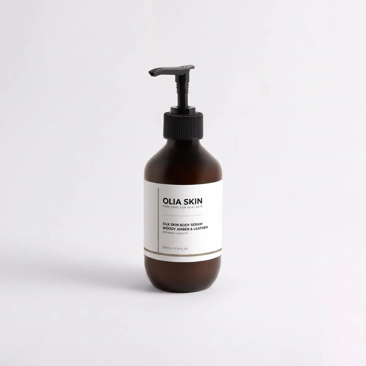Silk Skin Body Serum, Woody Amber & Leather