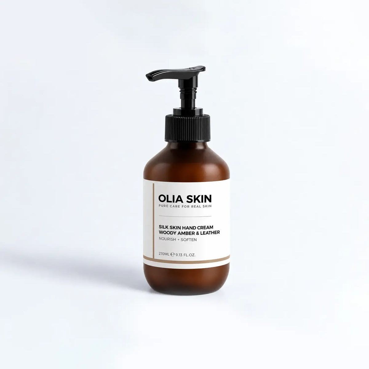 Silk Skin Hand Cream, Woody Amber & Leather