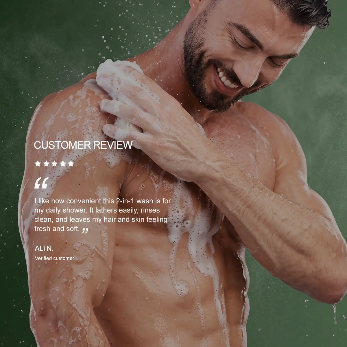2-in-1 Hair & Body Wash for men
