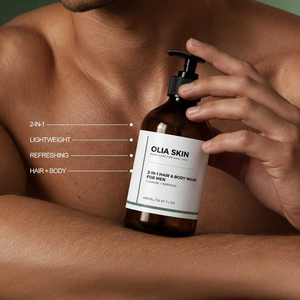 2-in-1 Hair & Body Wash for men