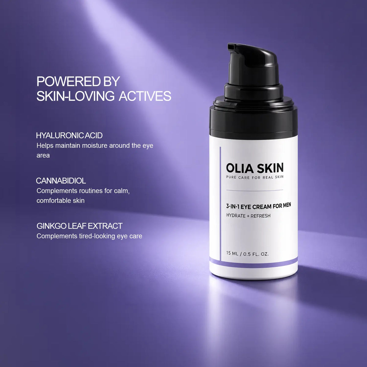 3-in-1 Eye Cream for Men