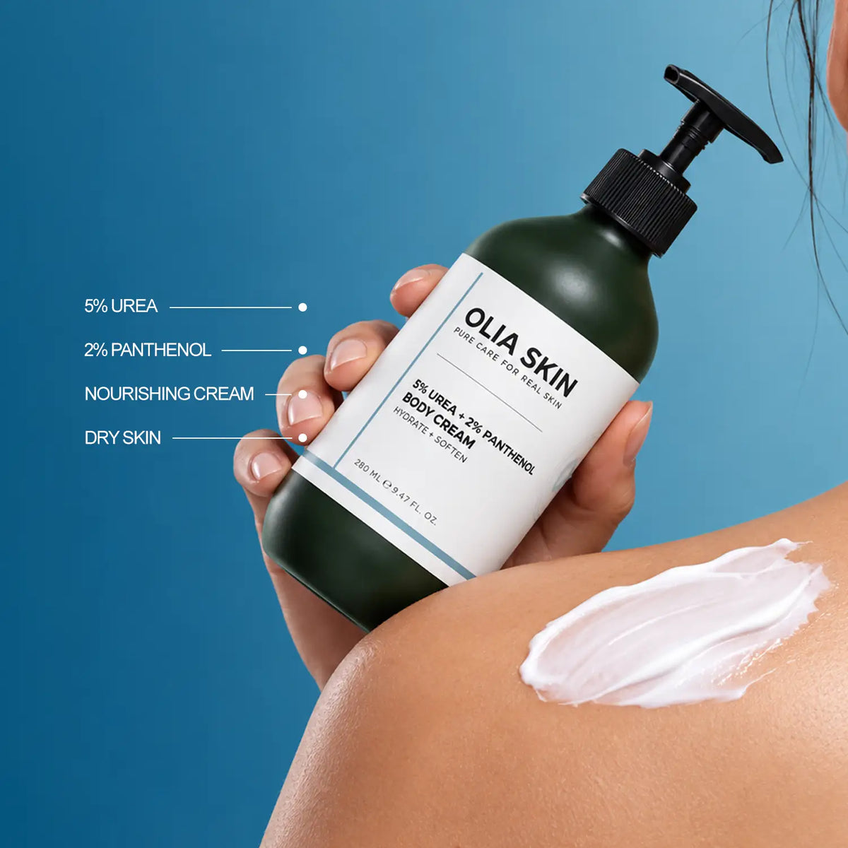5% Urea + 2% Panthenol Body Cream