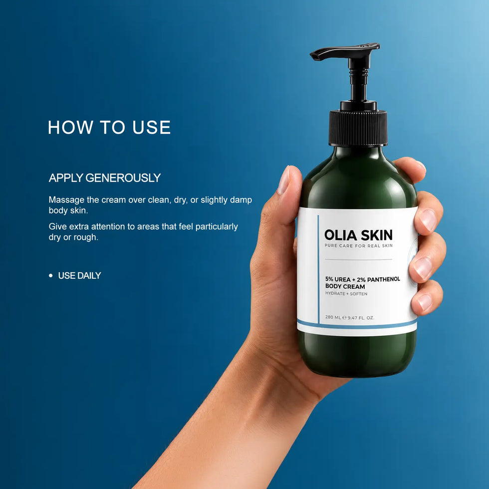 5% Urea + 2% Panthenol Body Cream