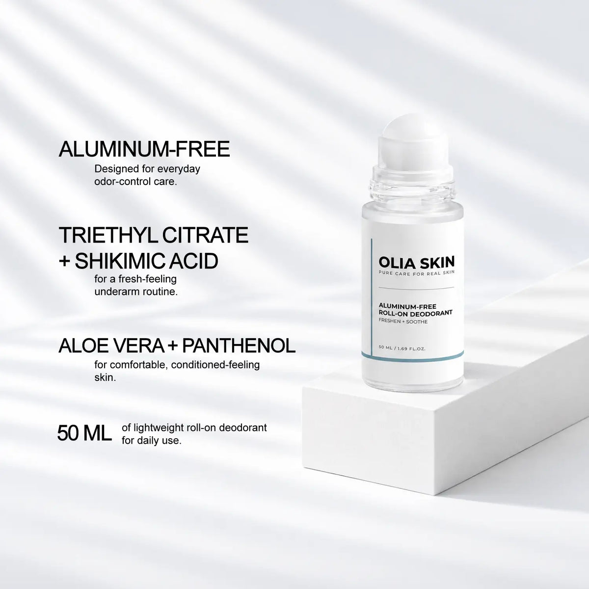 Aluminum-free Roll-on Deodorant