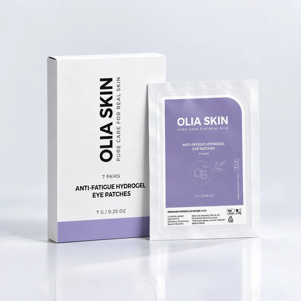 Anti-Fatigue Hydrogel Eye Patches