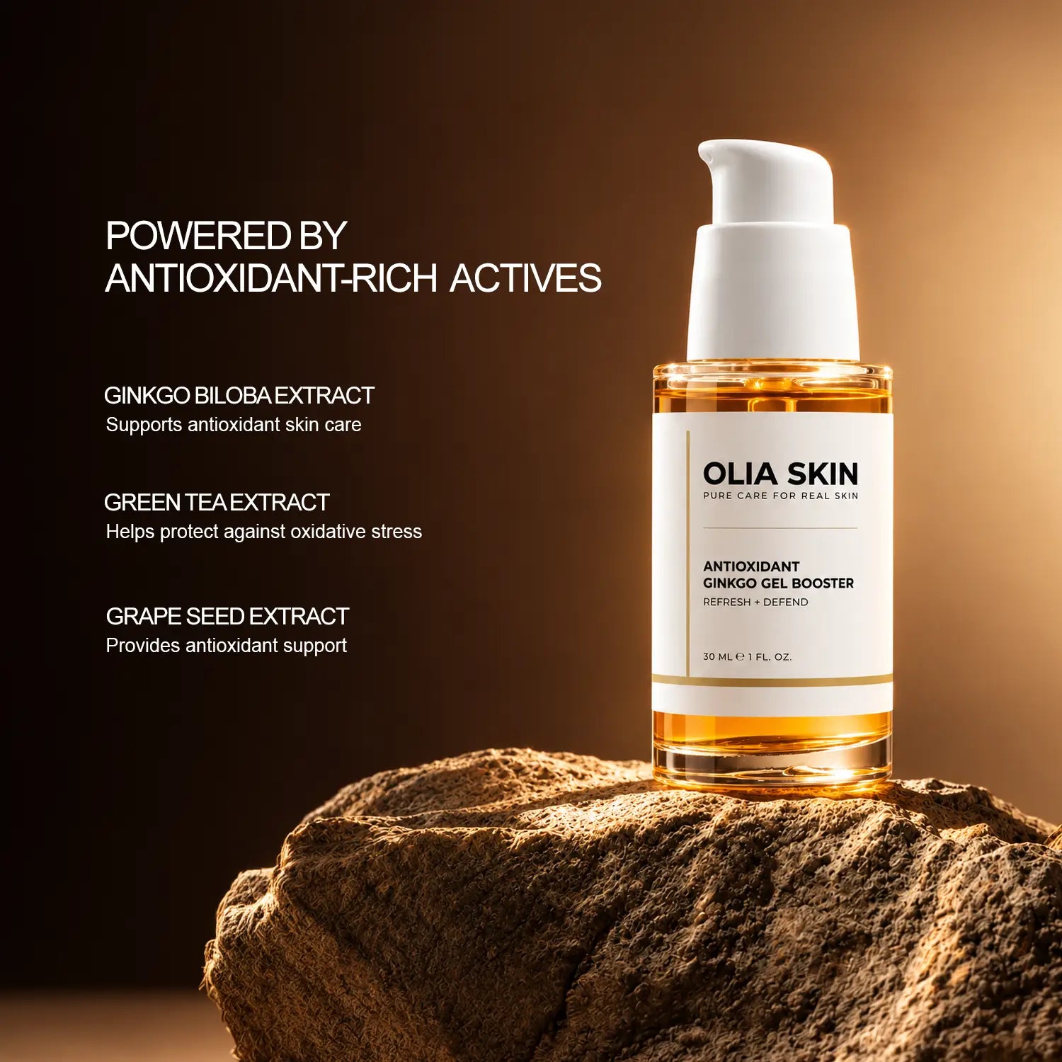 Antioxidant Ginkgo Gel Booster