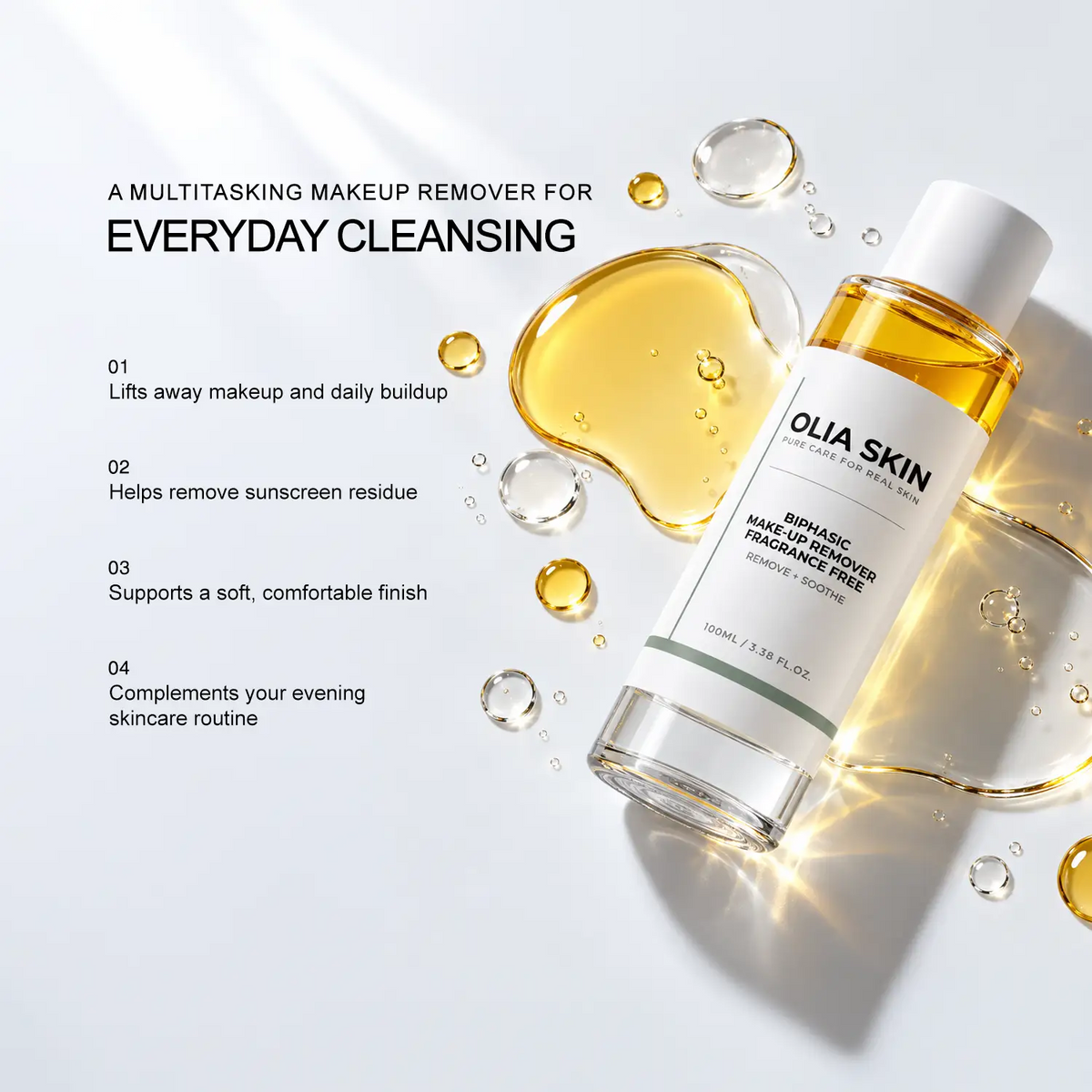 BiPhasic Make-up Remover, Fragrance Free