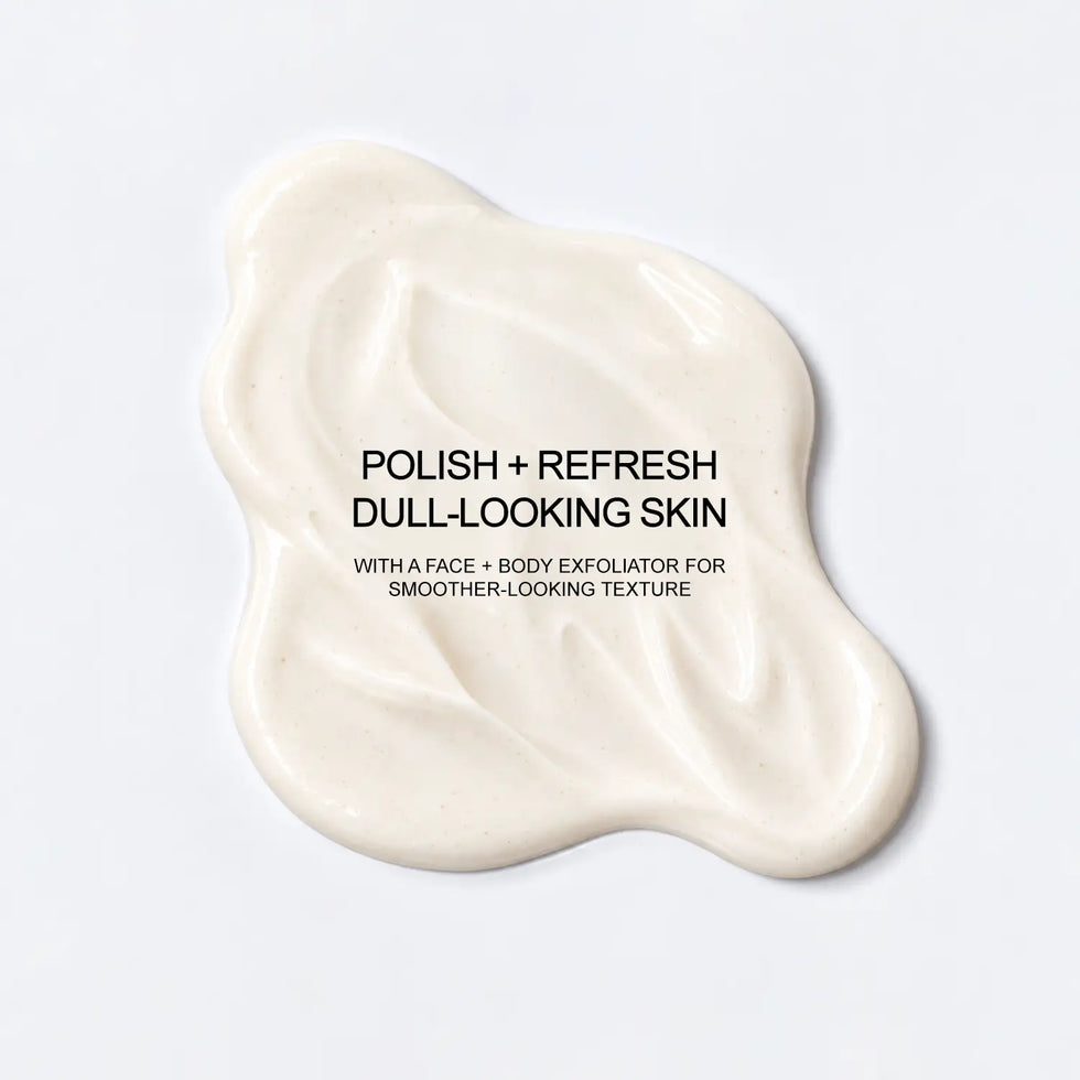 Brightening Face & Body Exfoliator with Kojic Acid