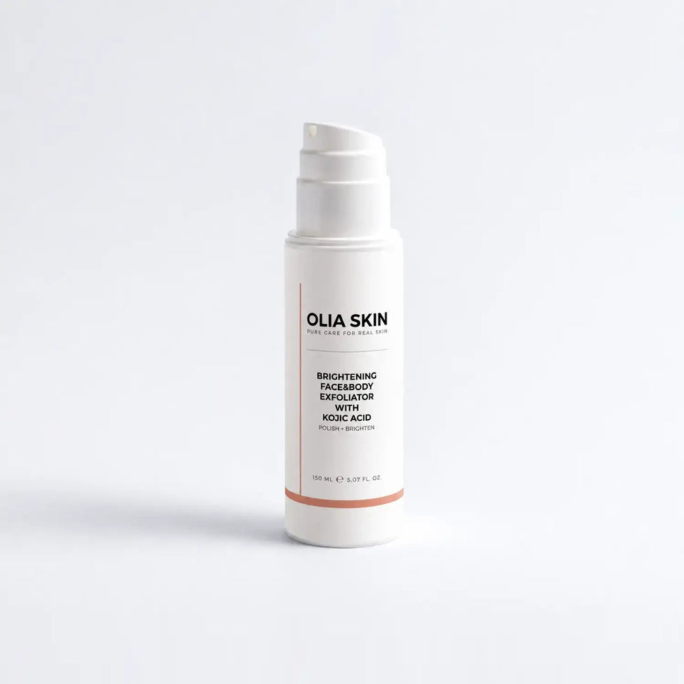 Brightening Face & Body Exfoliator with Kojic Acid