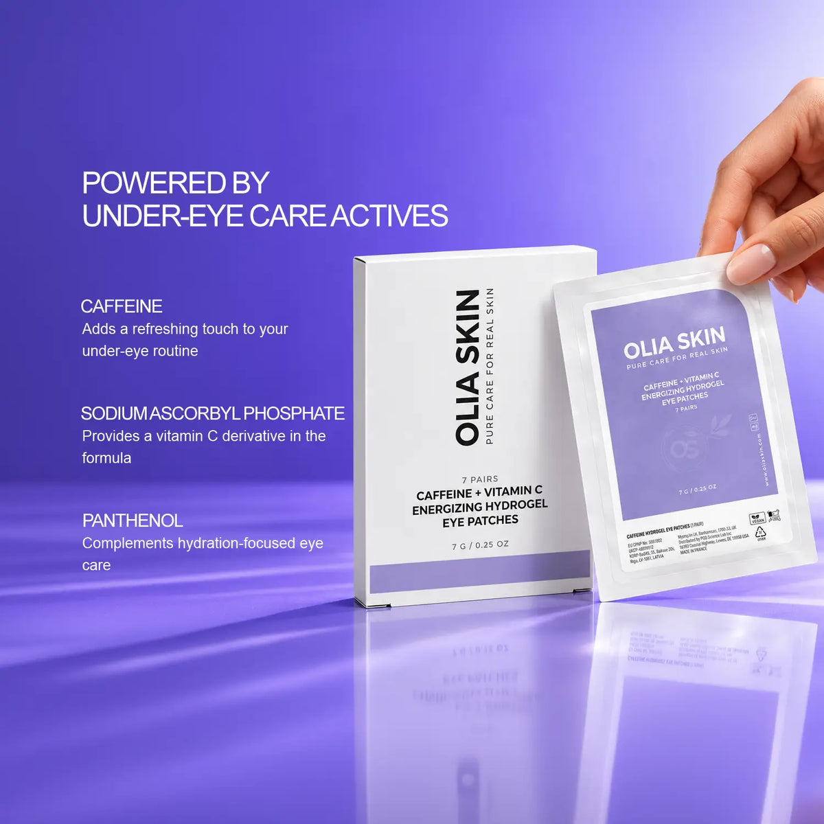 Caffeine + Vitamin C Energizing Hydrogel Eye Patches
