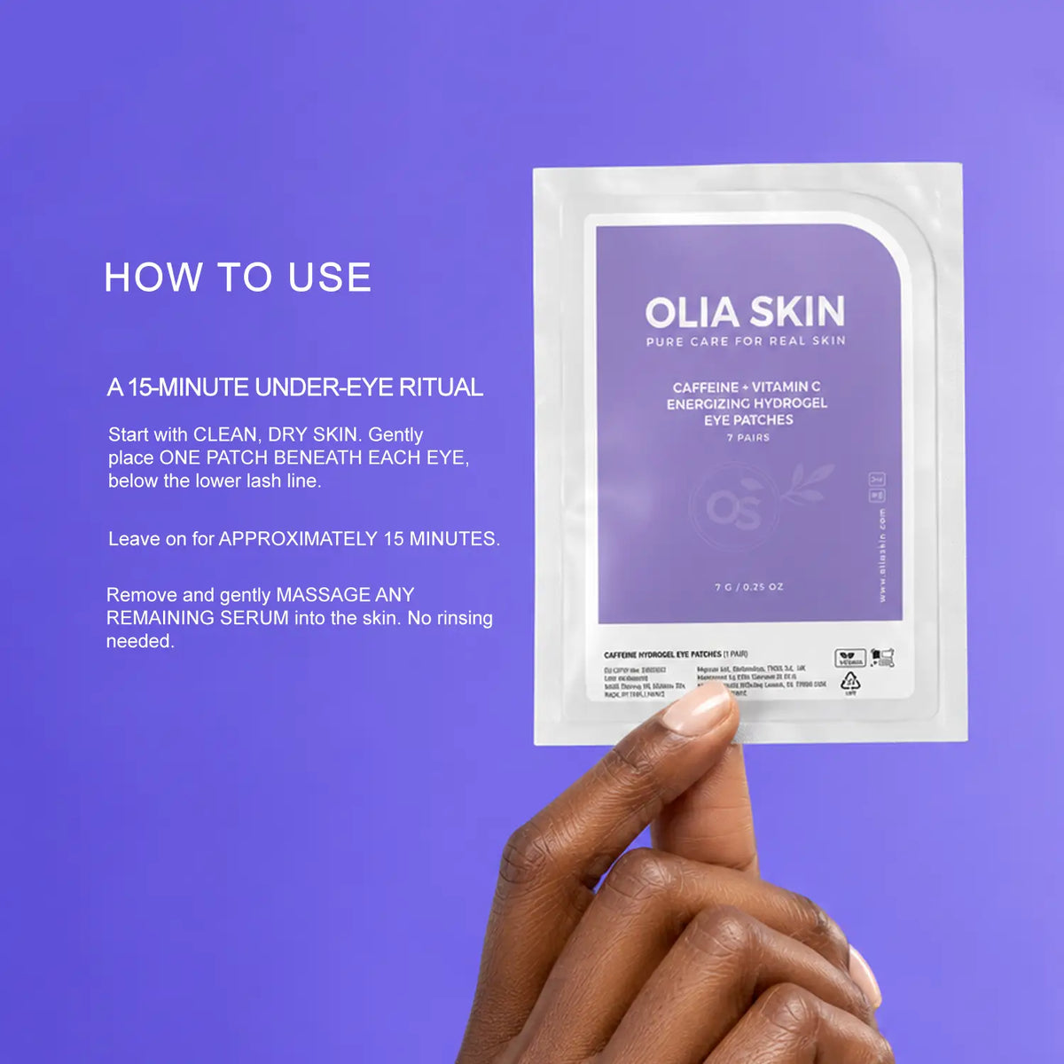 Caffeine + Vitamin C Energizing Hydrogel Eye Patches