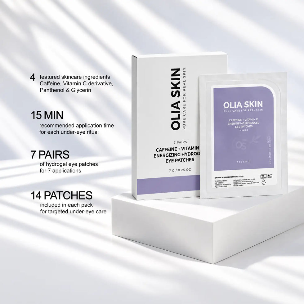 Caffeine + Vitamin C Energizing Hydrogel Eye Patches