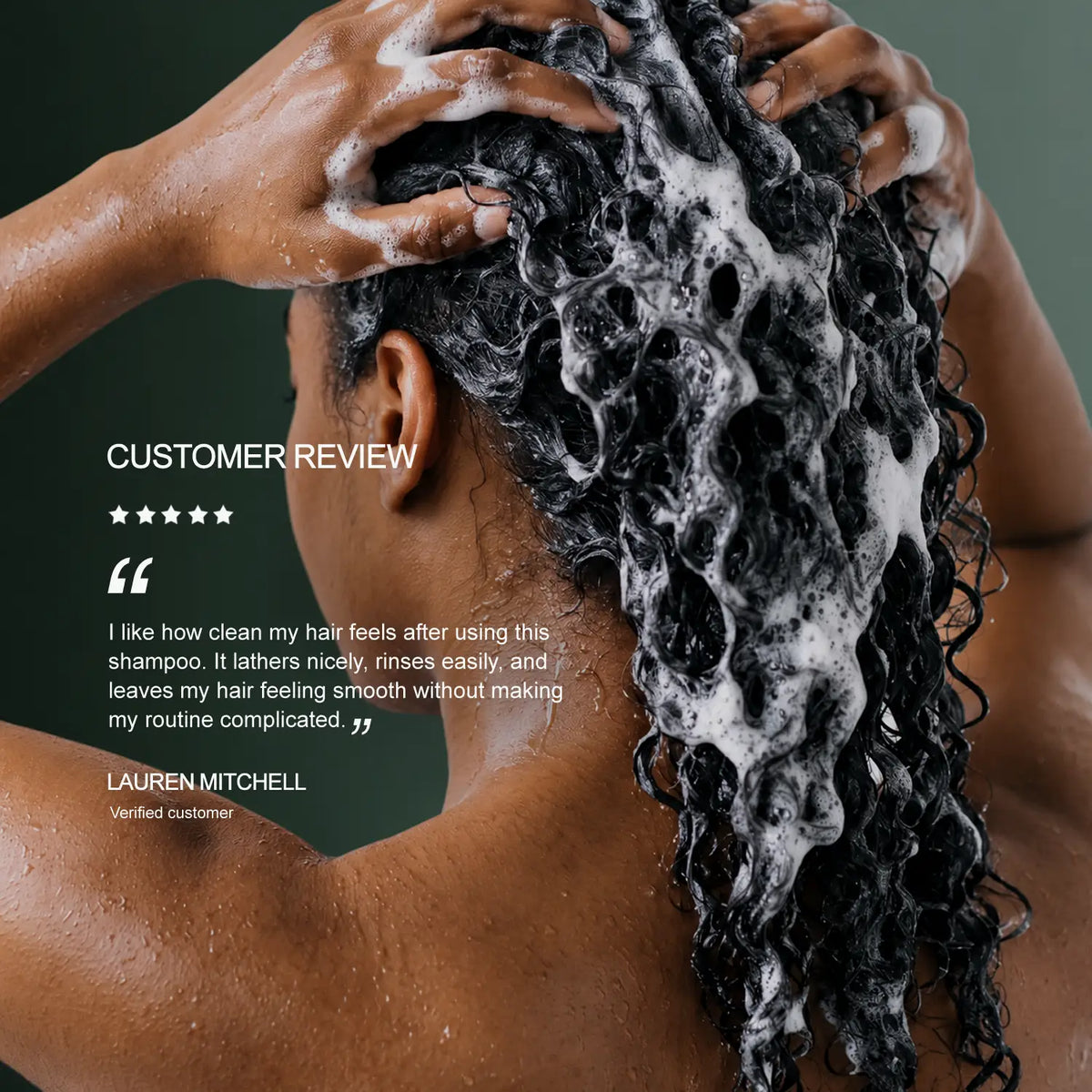 Gloss Shampoo, Smoky Green Vetiver