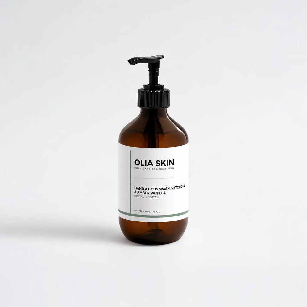 Hand & Body Wash, Patchouli & Amber Vanilla