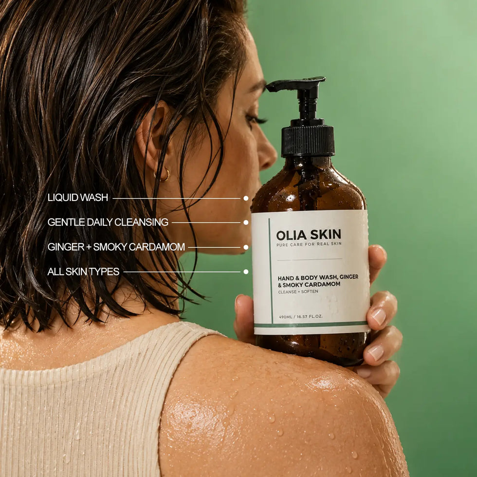 Hand & Body Wash, Ginger & Smoky Cardamom