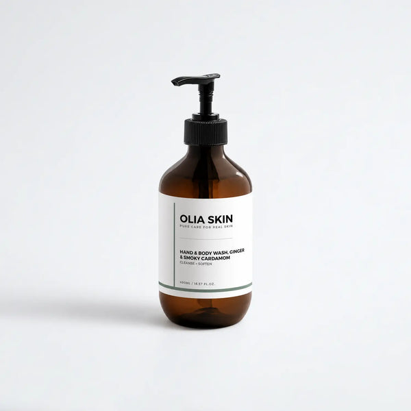 Hand & Body Wash, Ginger & Smoky Cardamom