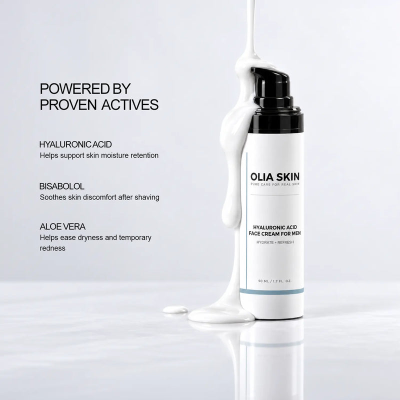 Hyaluronic Acid Face Cream for Men