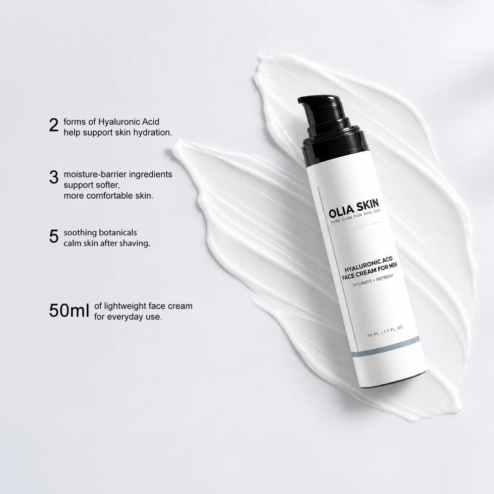 Hyaluronic Acid Face Cream for Men