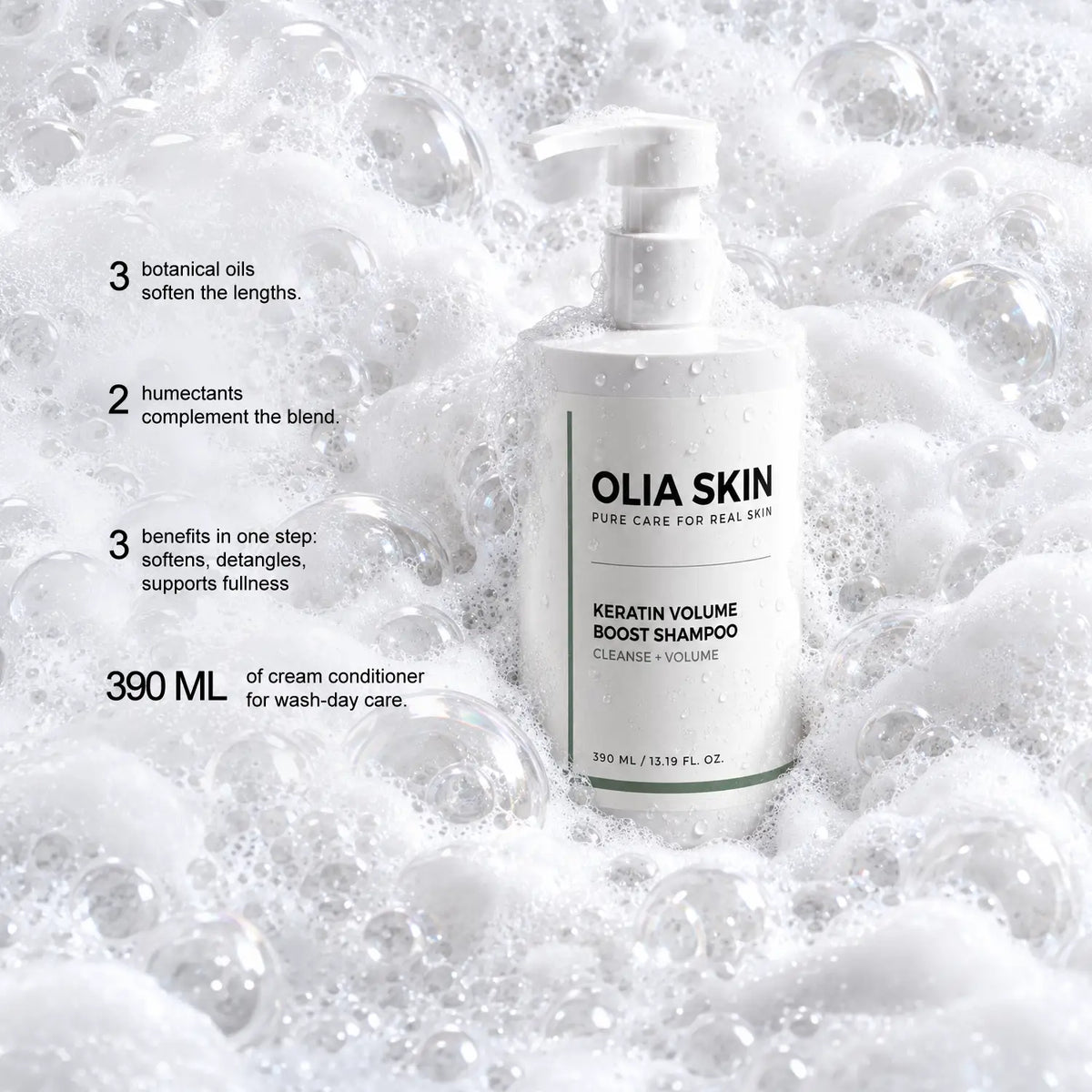 Keratin Volume Boost Shampoo