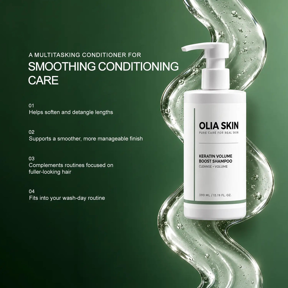 Keratin Volume Boost Shampoo