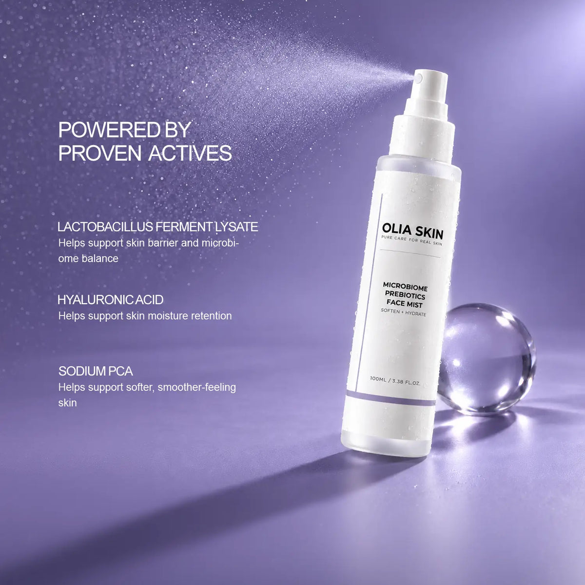 Microbiome Prebiotics Face Mist