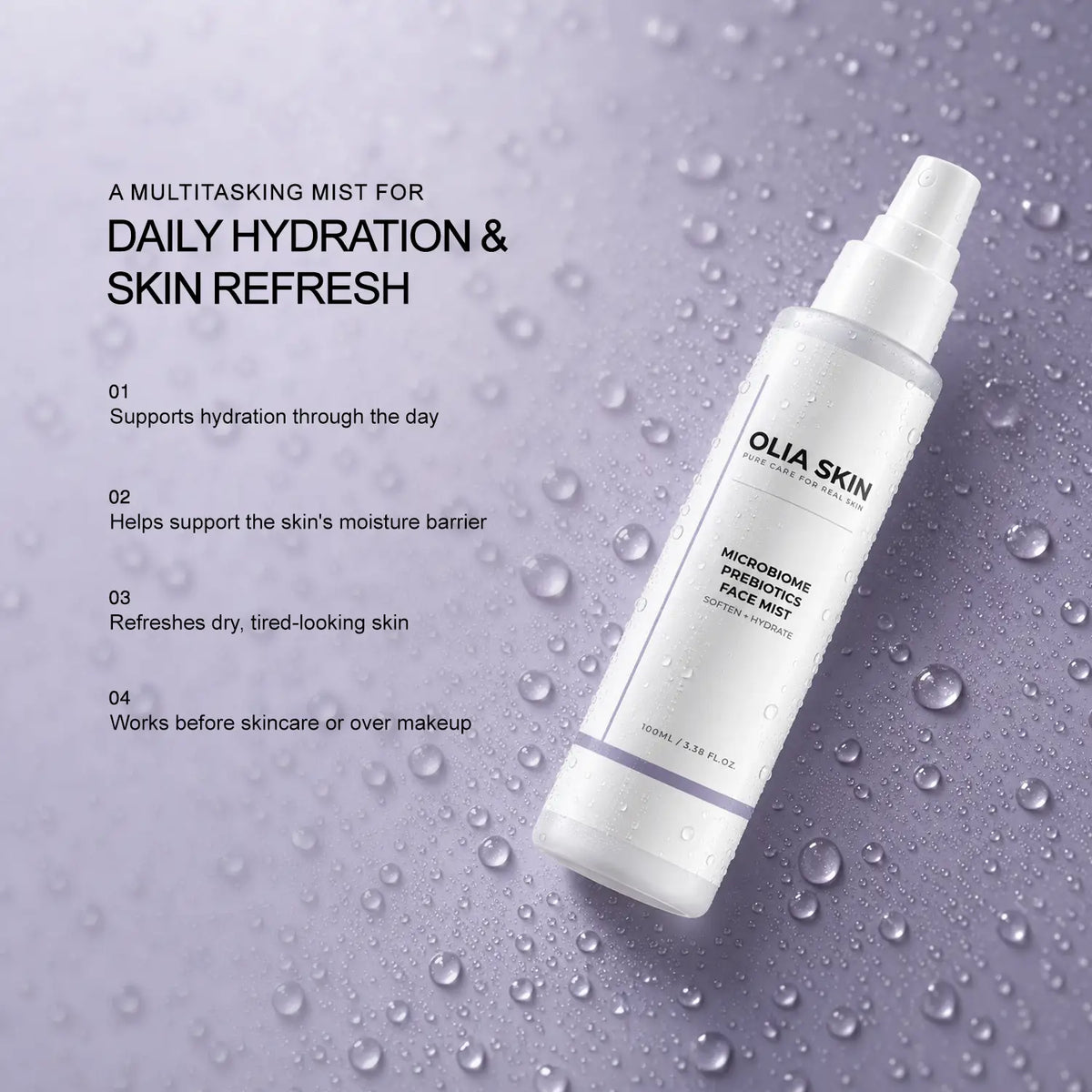 Microbiome Prebiotics Face Mist