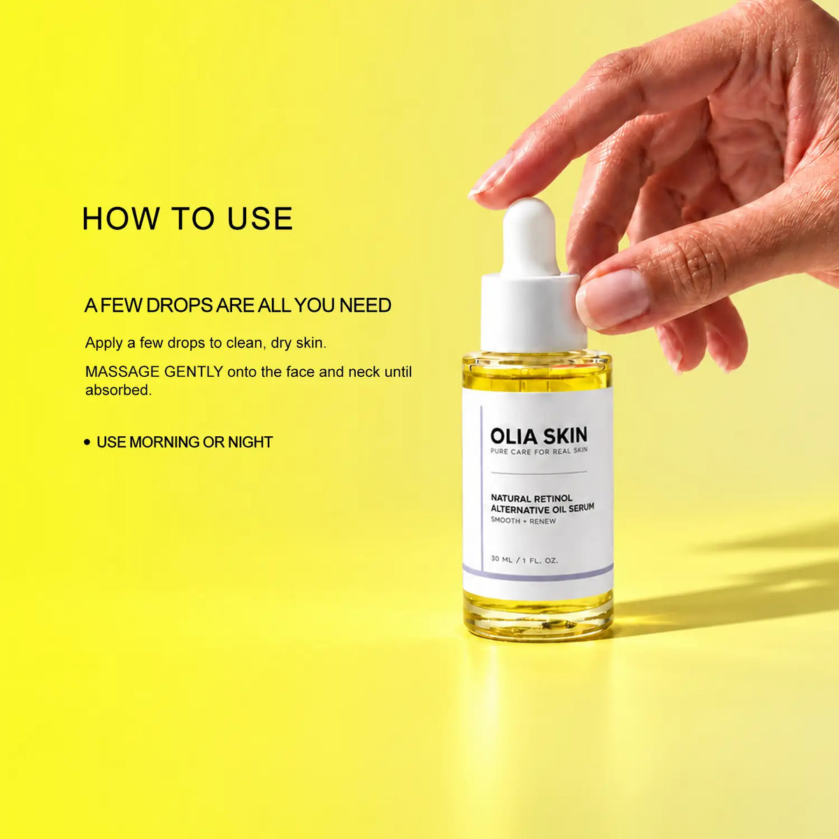 Natural Retinol Alternative Oil Serum