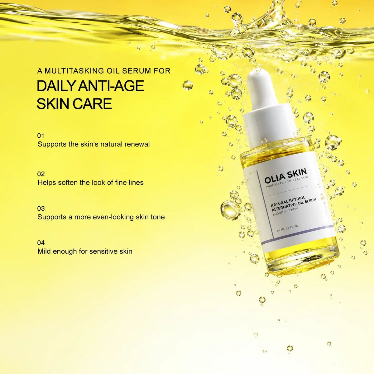 Natural Retinol Alternative Oil Serum
