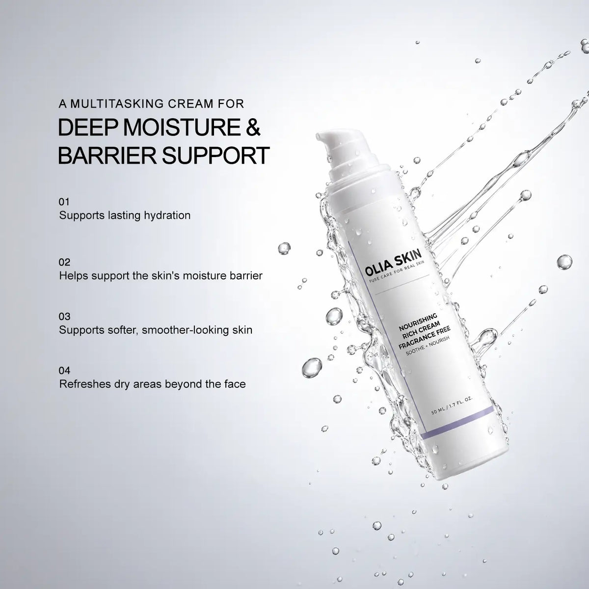 Nourishing Rich Cream, Fragrance Free