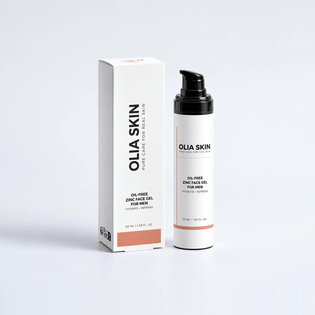 Oil-Free Zinc Face Gel for Men