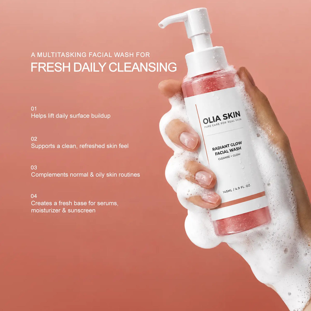 Radiant Glow Facial Wash