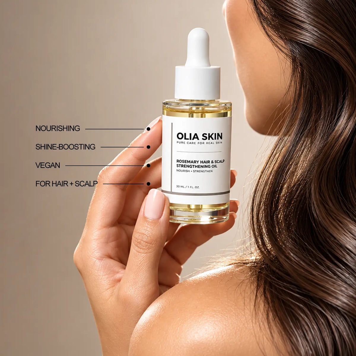 Rosemary Hair & Scalp Strengthening Oil