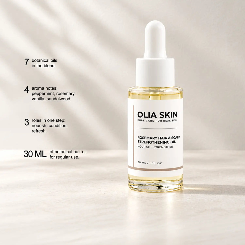 Rosemary Hair & Scalp Strengthening Oil