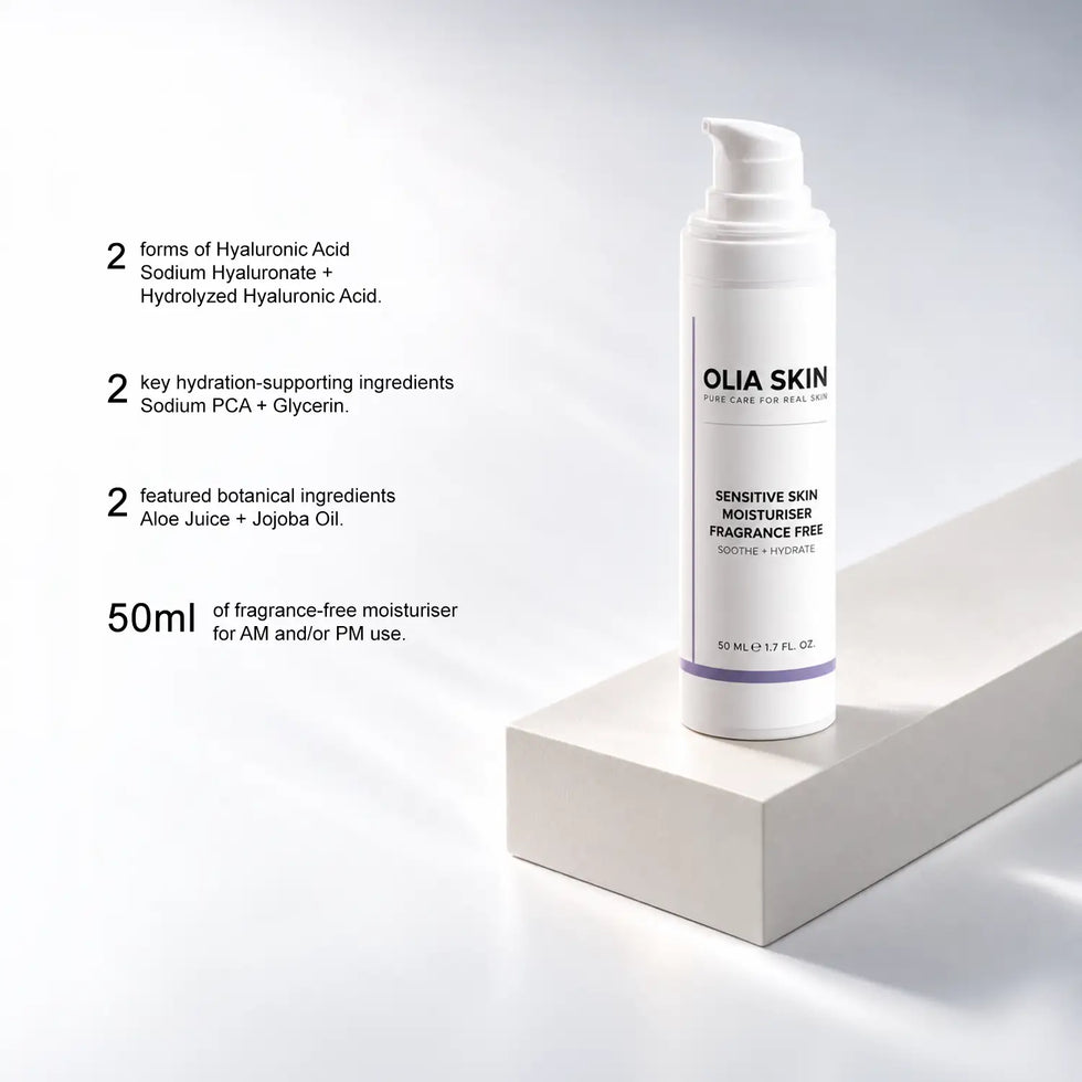 Sensitive Skin Moisturiser, Fragrance Free