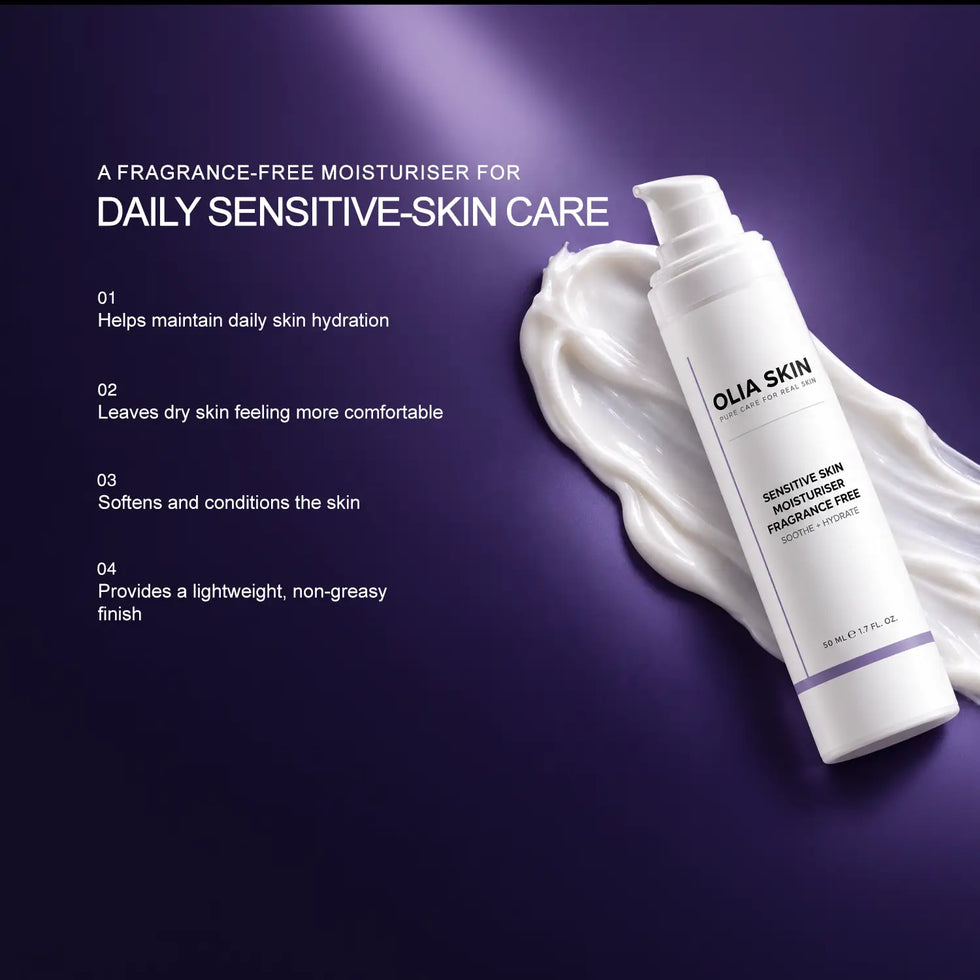 Sensitive Skin Moisturiser, Fragrance Free
