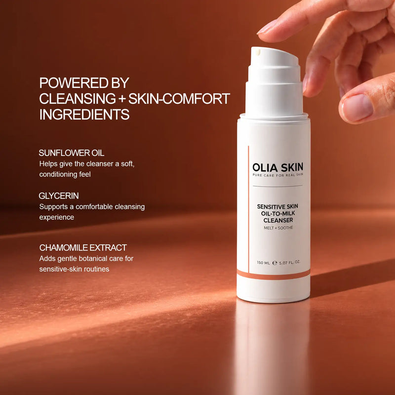 Sensitive Skin Oil-To-Milk Cleanser