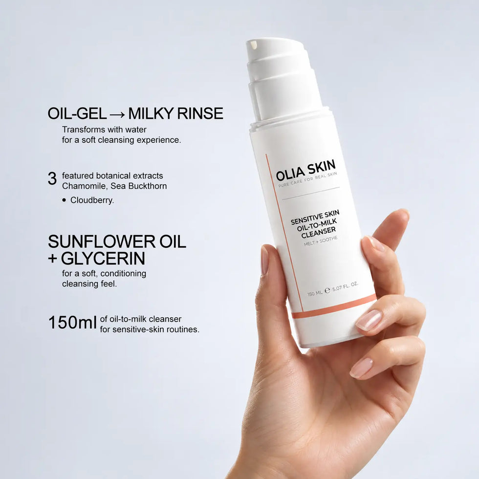 Sensitive Skin Oil-To-Milk Cleanser
