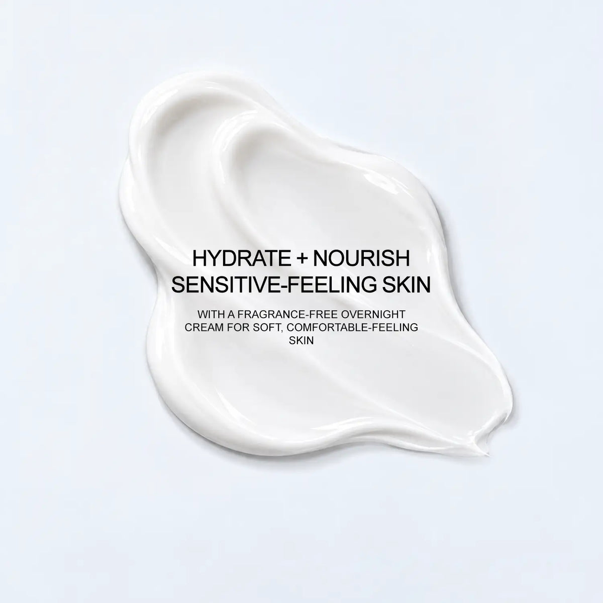 Sensitive Skin Overnight Cream, Fragrance Free